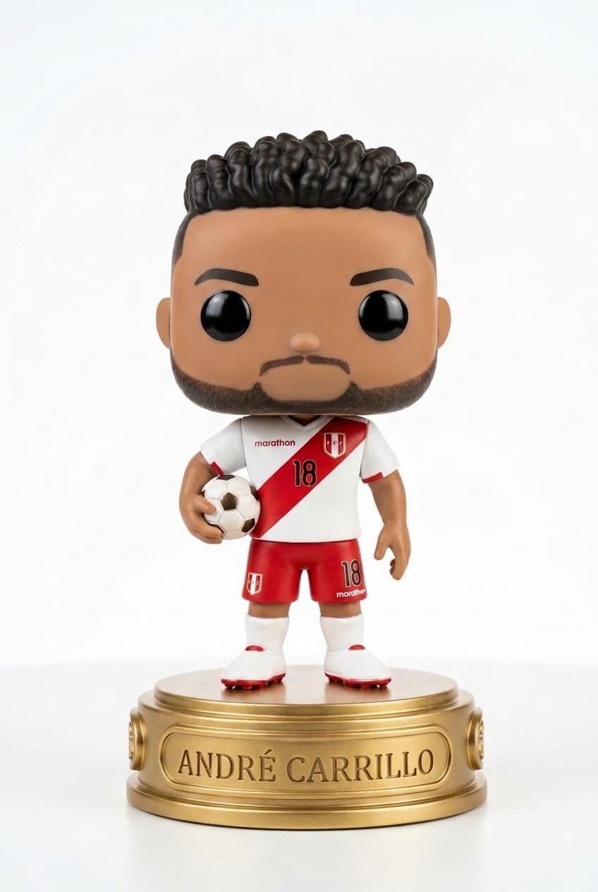 Funko personalizado de Andre Carrillo