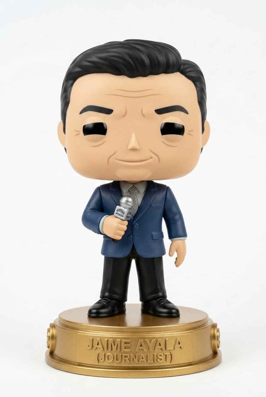 Funko personalizado de Jaime Ayala Journalist