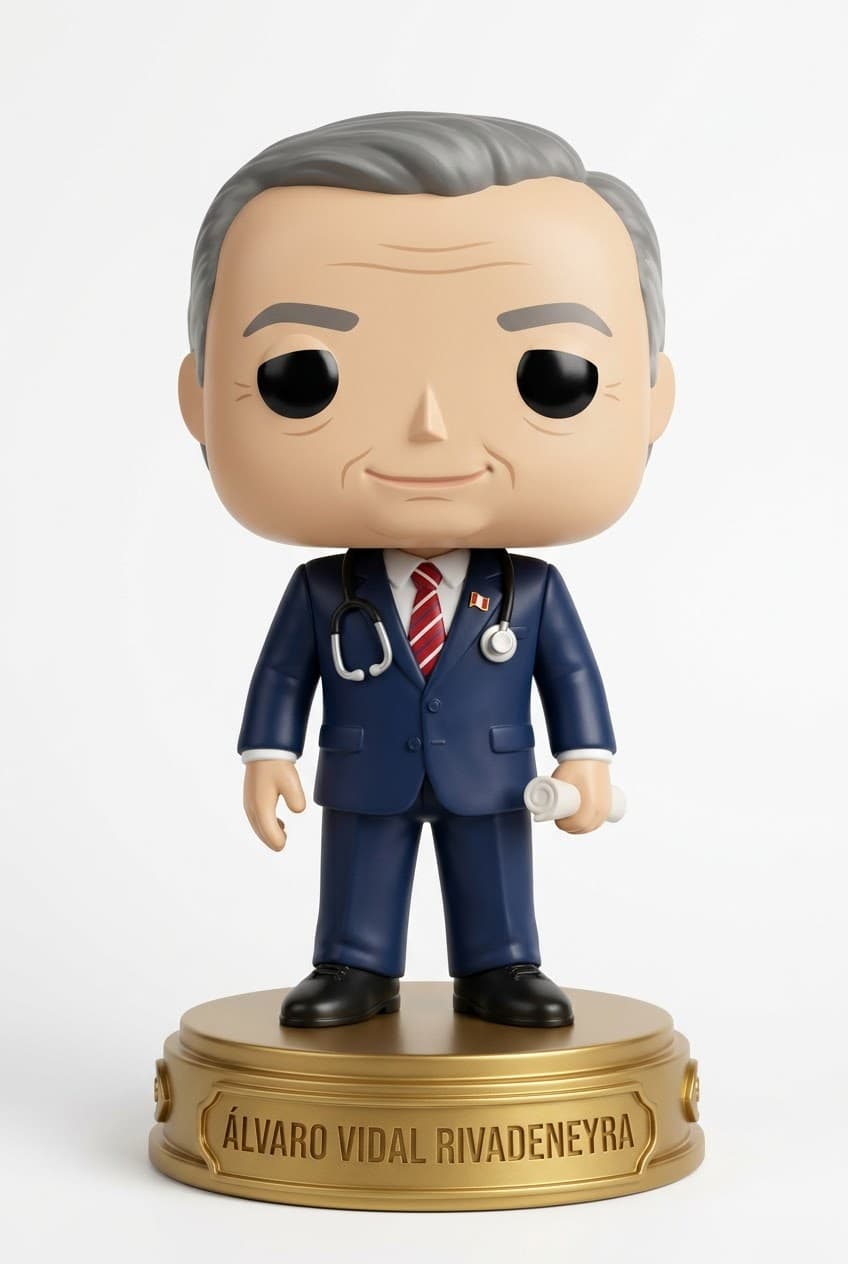 Funko personalizado de Alvaro Vidal Rivadeneyra