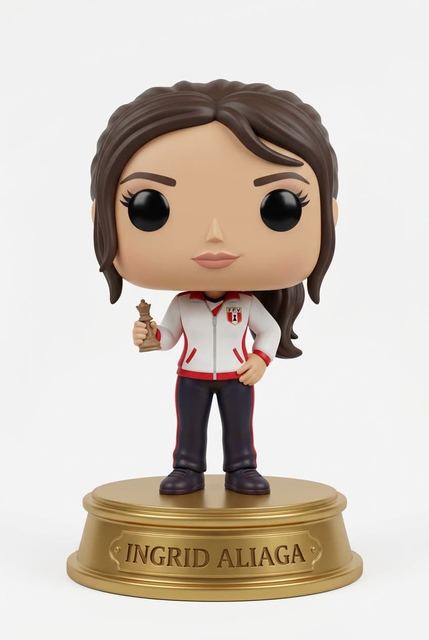 Funko personalizado de Ingrid Aliaga