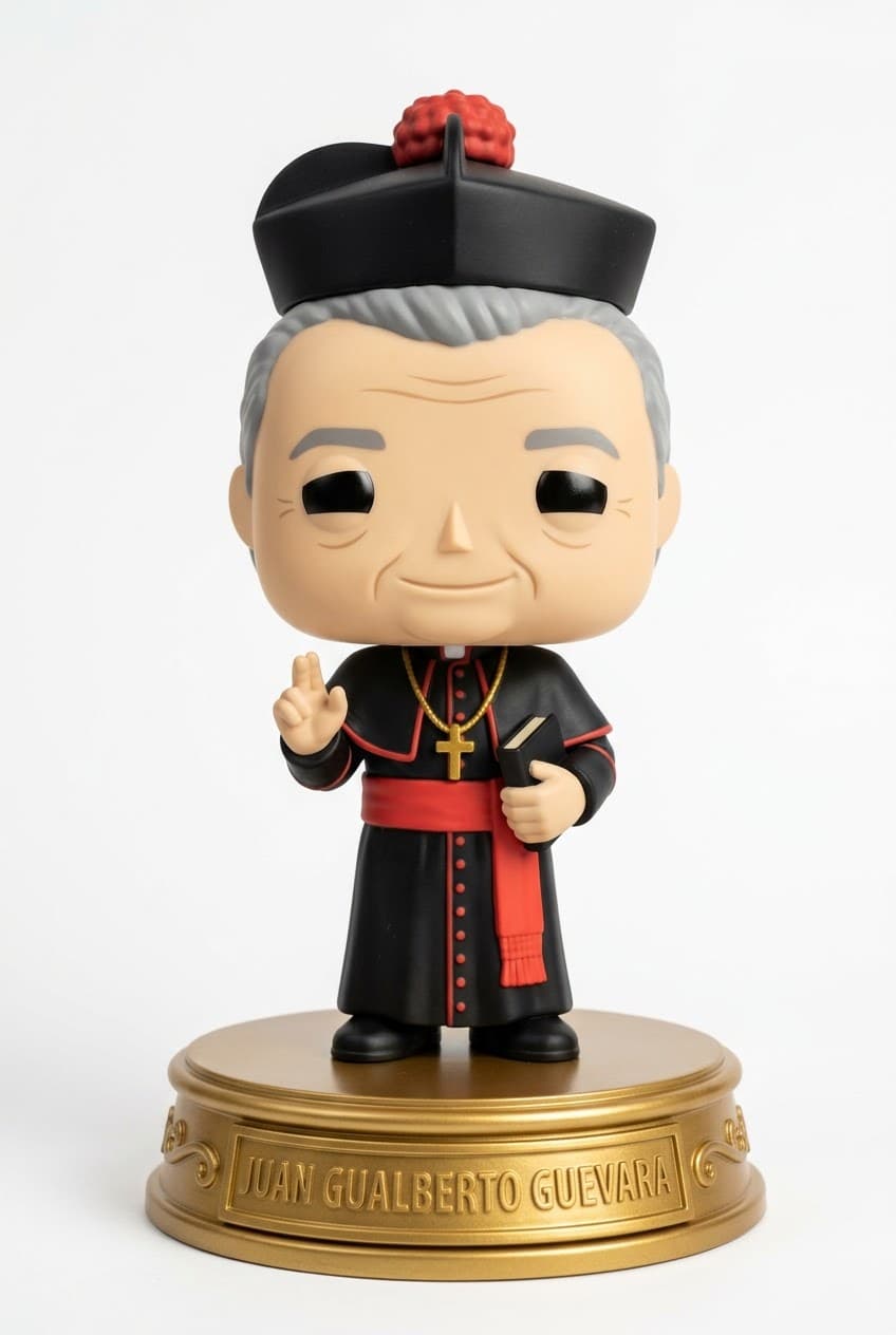 Funko personalizado de Juan Gualberto Guevara