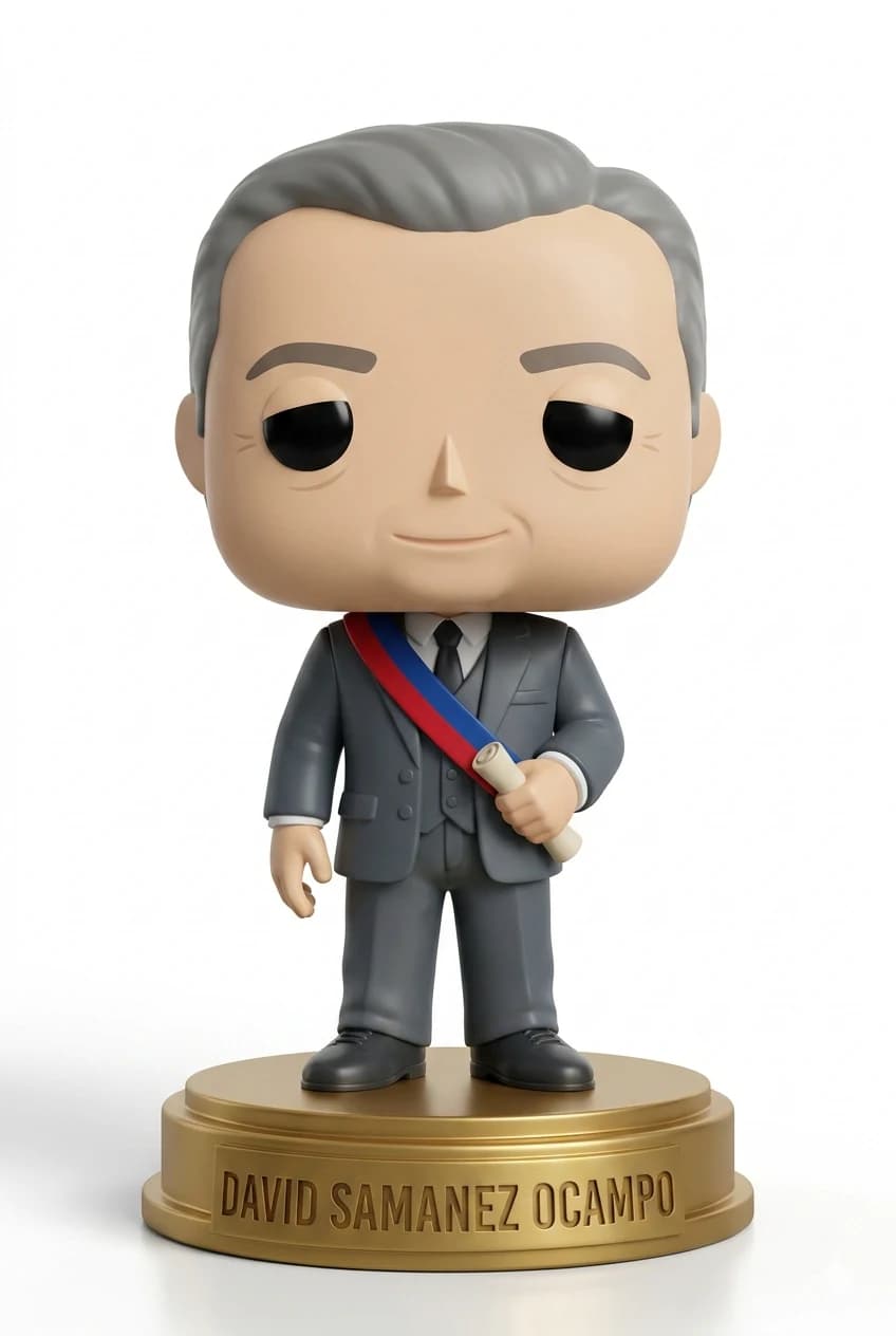 Funko personalizado de David Samanez Ocampo