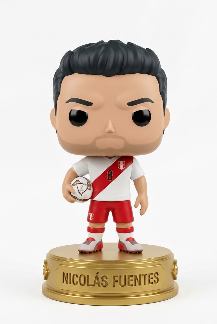 Funko personalizado de Nicolas Fuentes