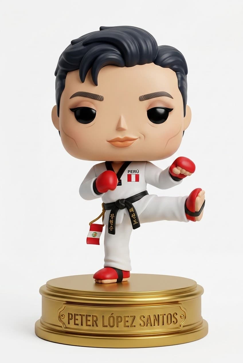 Funko personalizado de Peter Lopez Santos