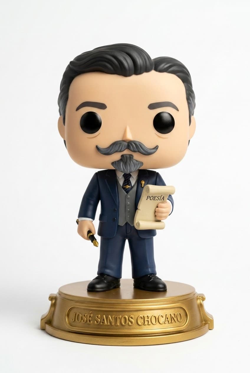 Funko personalizado de Jose Santos Chocano