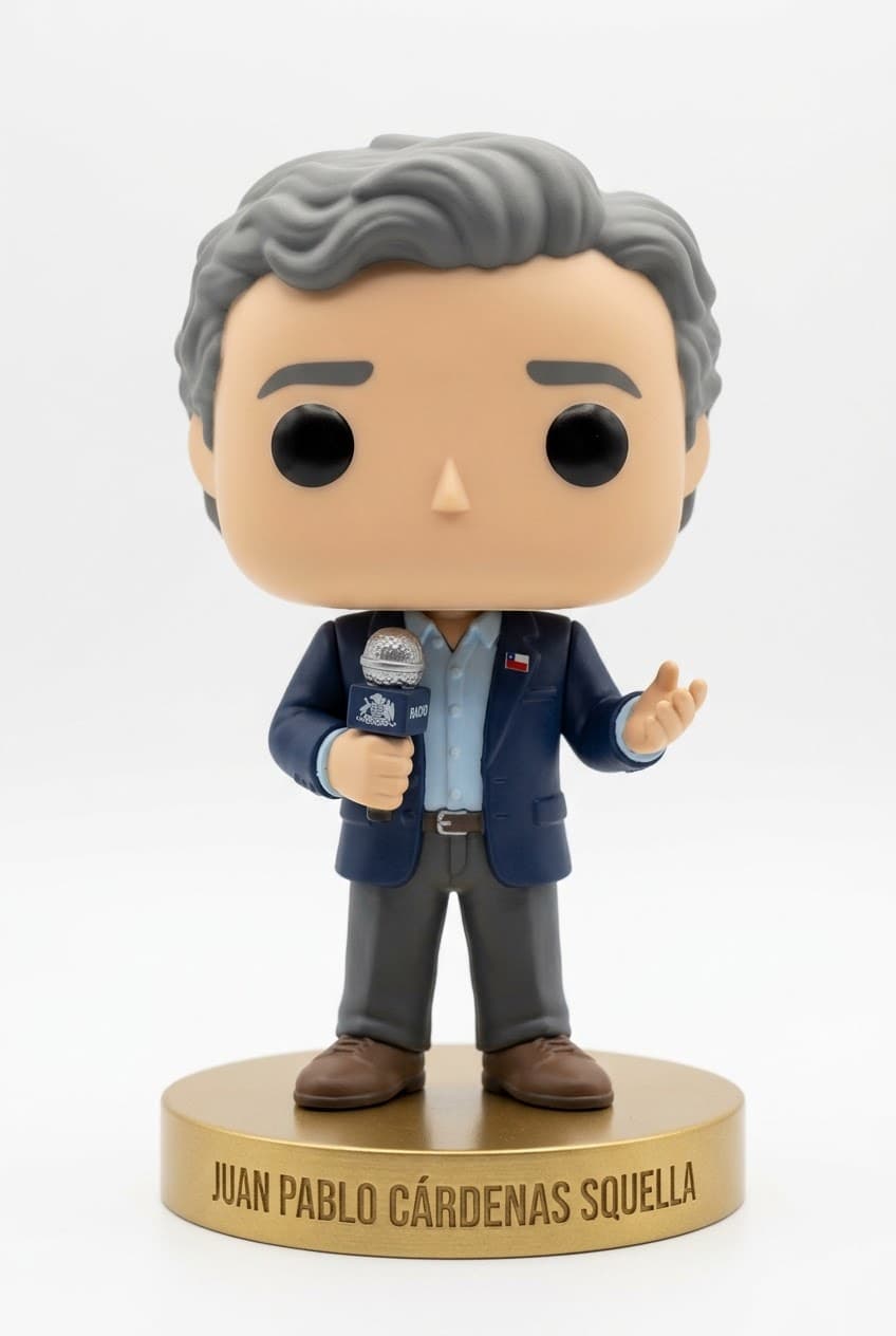 Funko personalizado de Juan Pablo Cardenas Squella