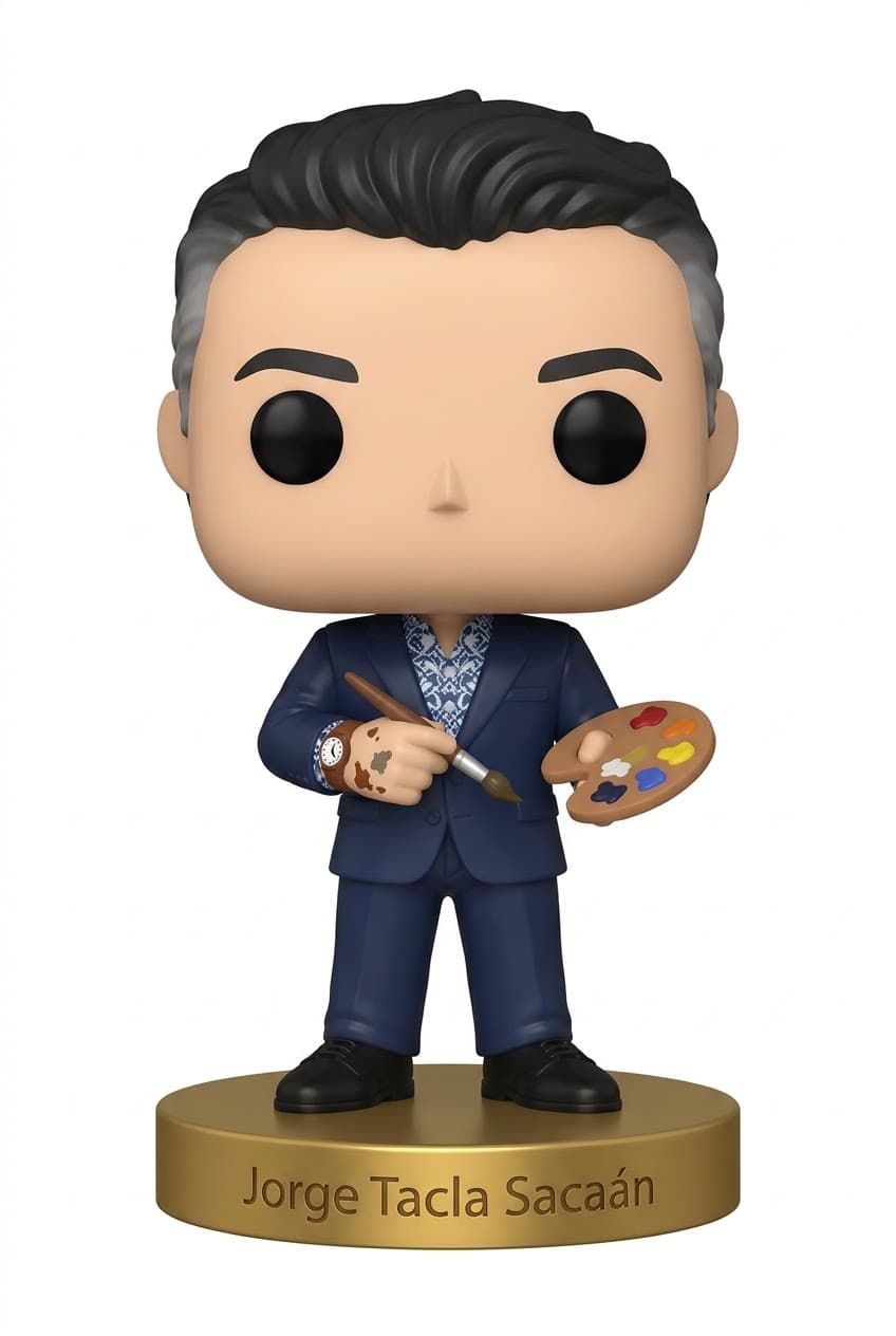 Funko personalizado de Jorge Tacla Sacaan