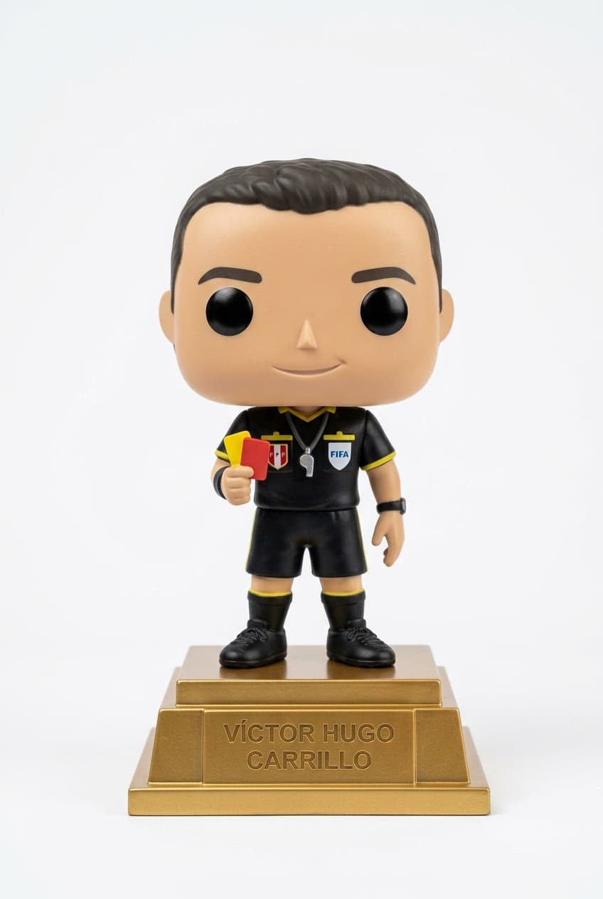 Funko personalizado de Victor Hugo Carrillo