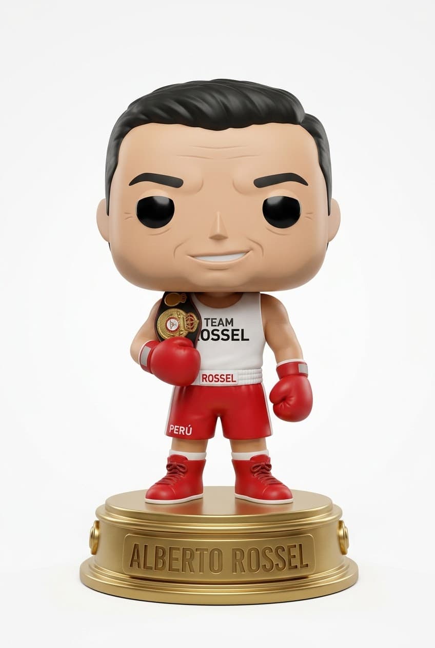 Funko personalizado de Alberto Rossel
