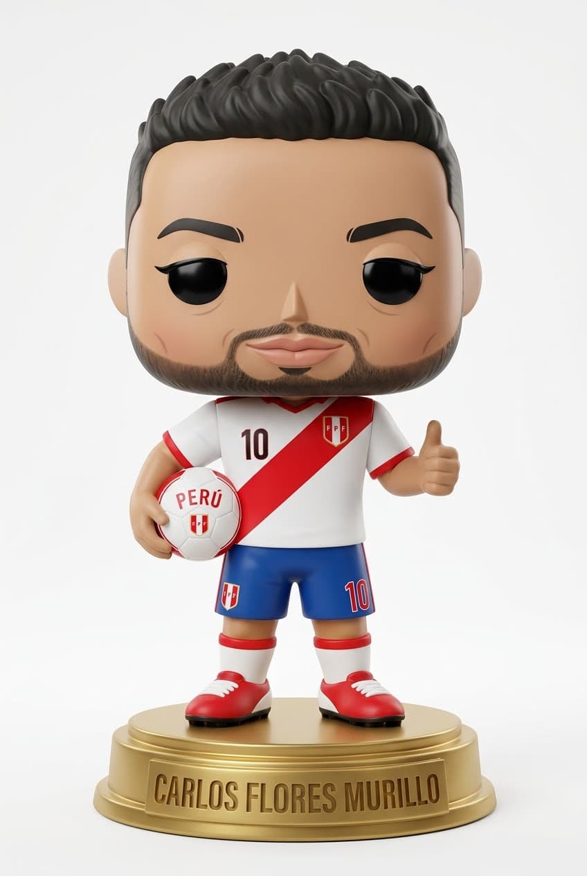 Funko personalizado de Carlos Flores Murillo