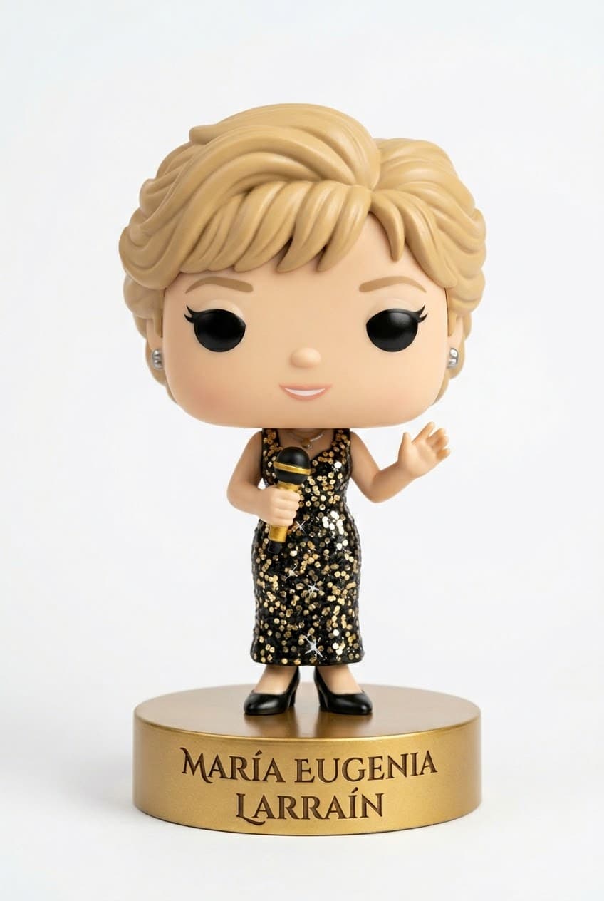 Funko personalizado de Maria Eugenia Larrain