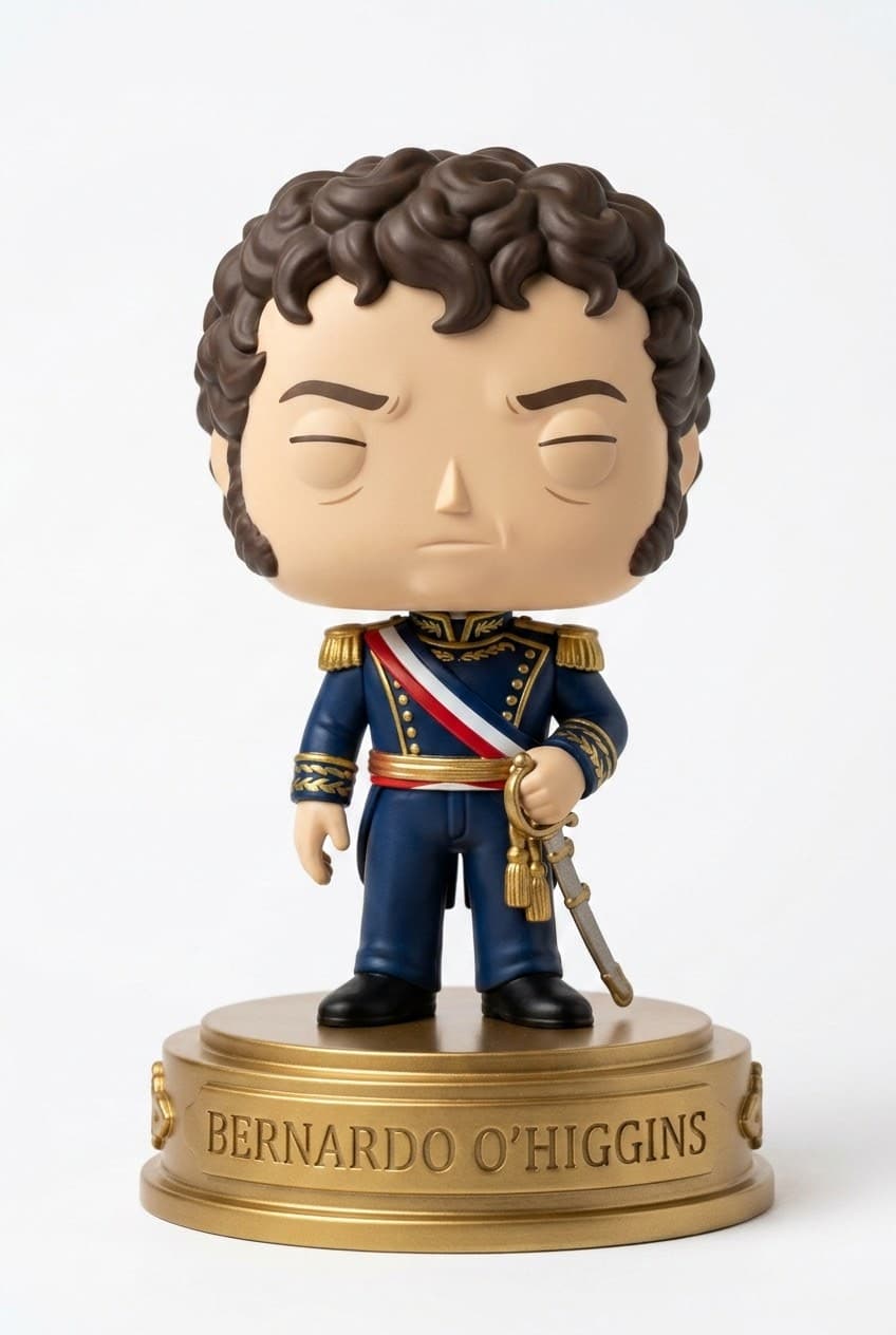Funko personalizado de Bernardo O Higgins