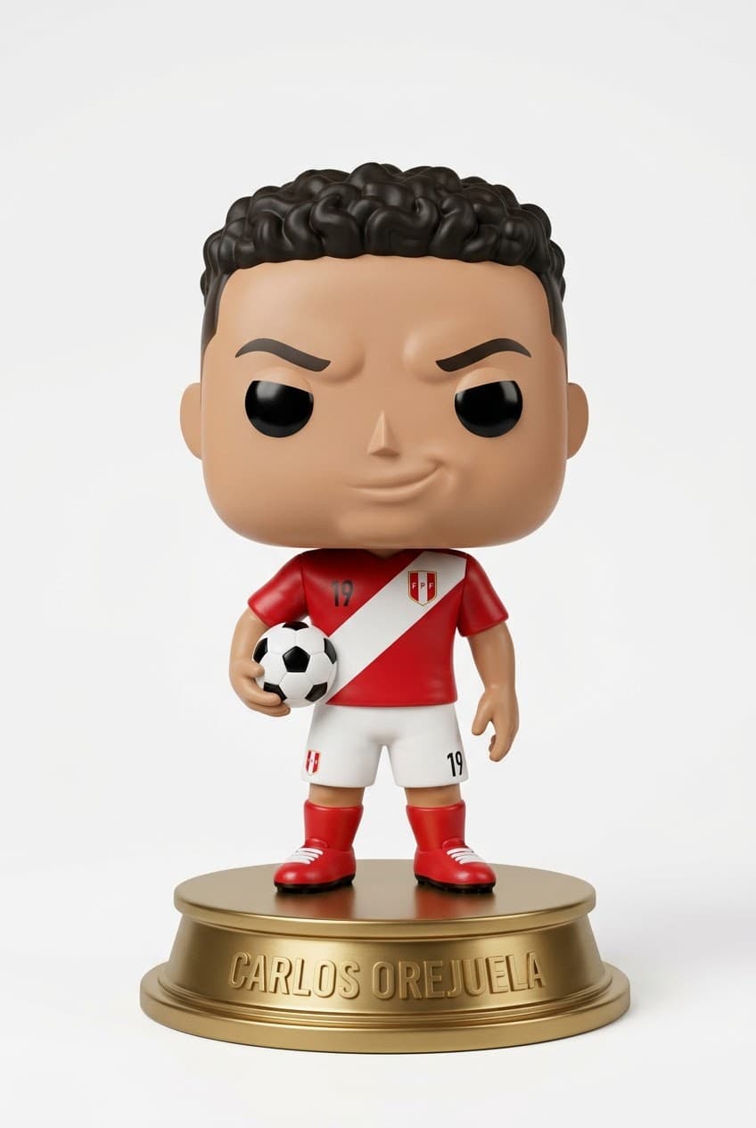 Funko personalizado de Carlos Orejuela