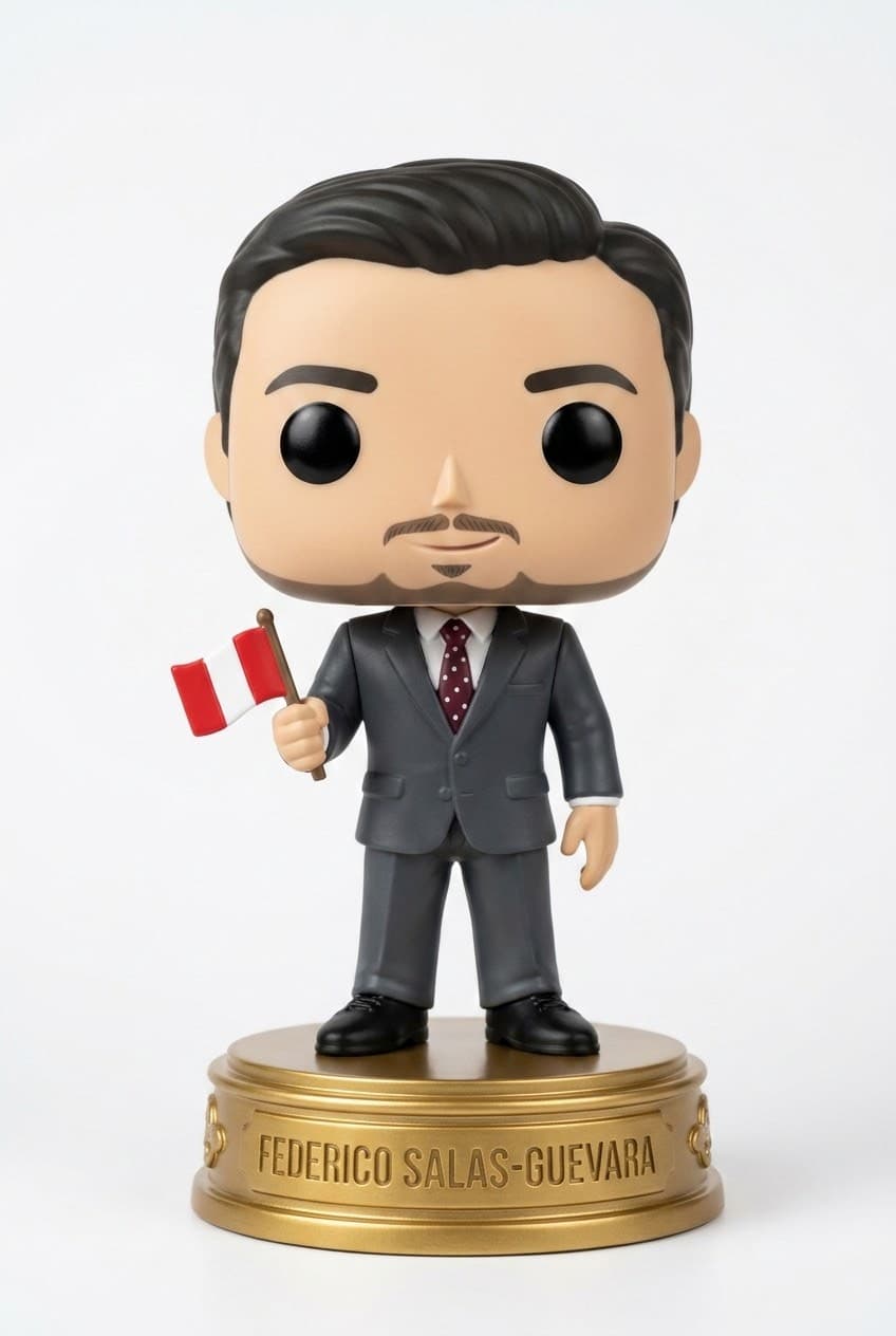 Funko personalizado de Federico Salas Guevara