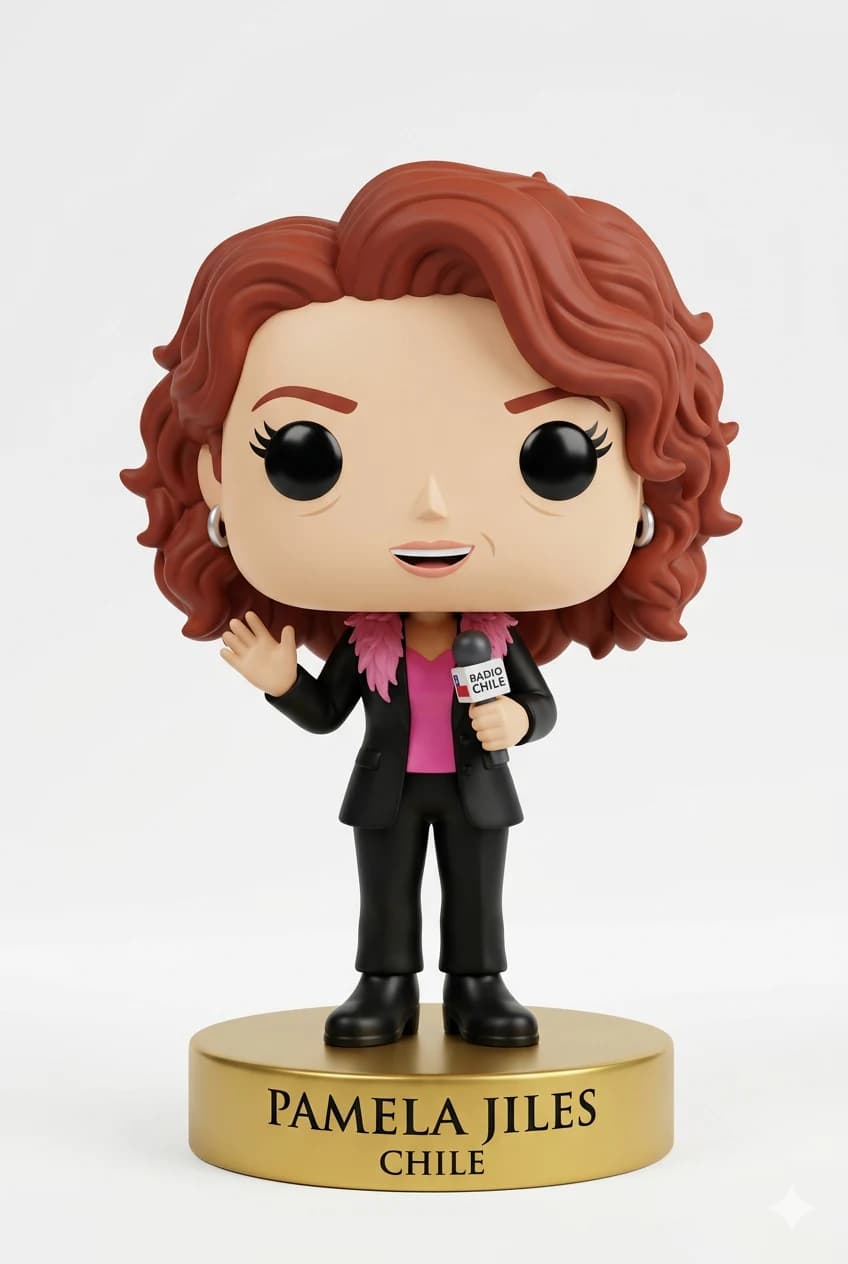 Funko personalizado de Pamela Jiles