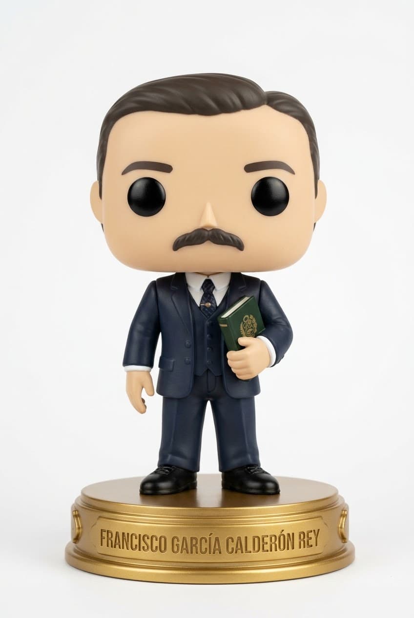 Funko personalizado de Francisco Garcia Calderon Rey