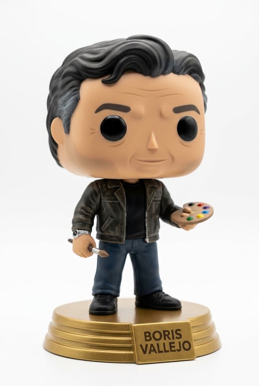 Funko personalizado de Boris Vallejo