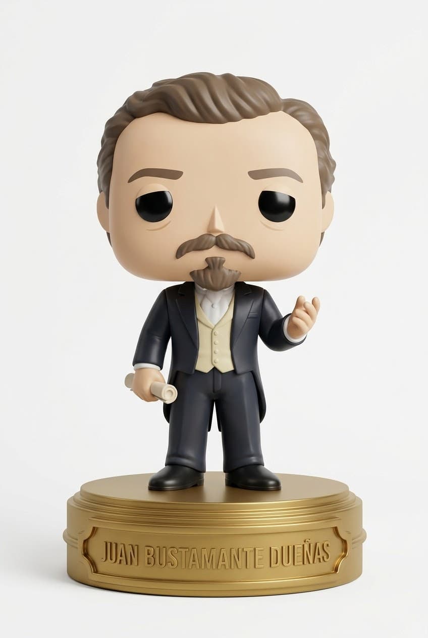 Funko personalizado de Juan Bustamante Duenas