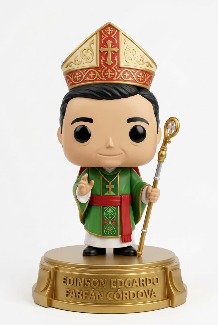 Funko personalizado de Edinson Edgardo Farfan Cordova