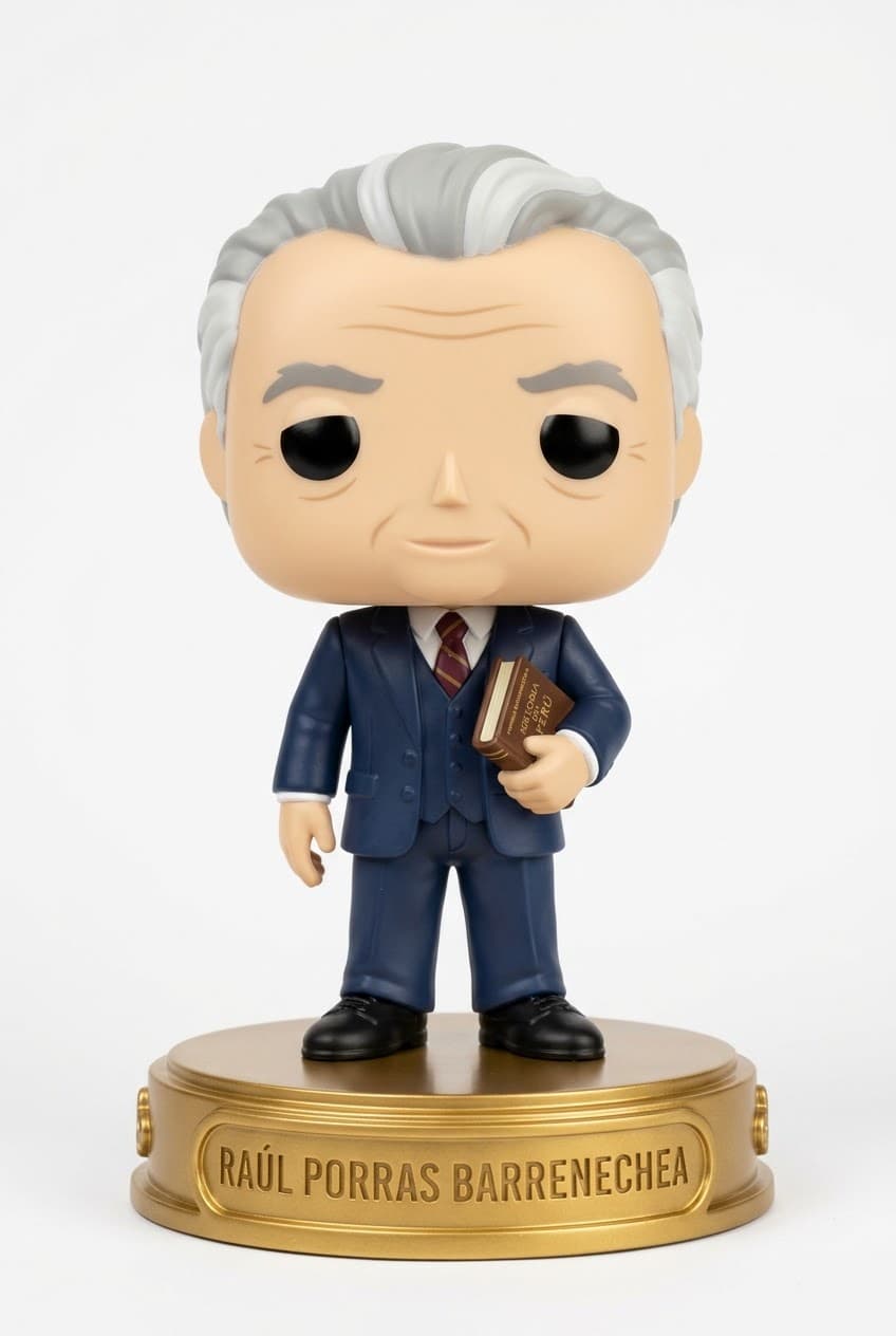 Funko personalizado de Raul Porras Barrenechea