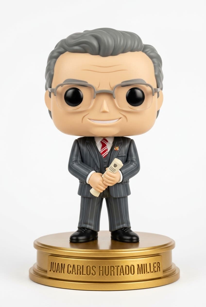 Funko personalizado de Juan Carlos Hurtado Miller