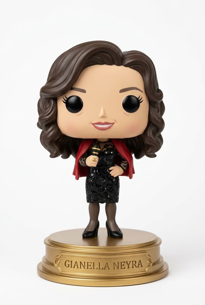 Funko personalizado de Gianella Neyra