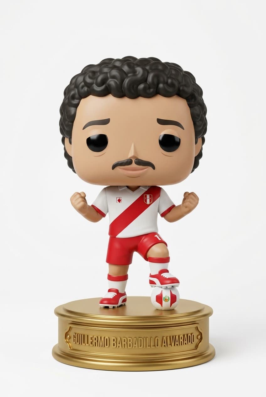 Funko personalizado de Guillermo Barbadillo Alvarado