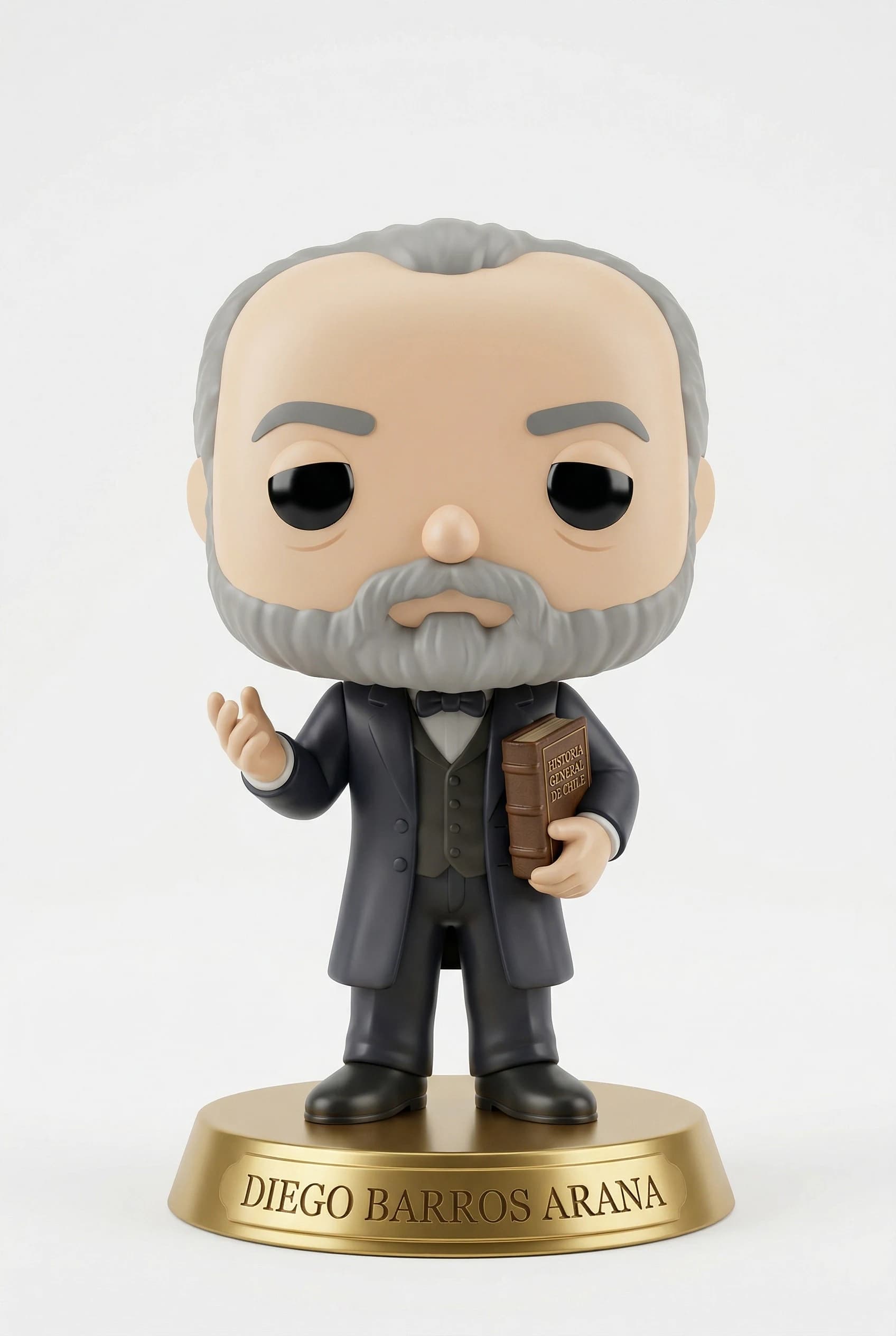 Funko personalizado de Diego Barros Arana