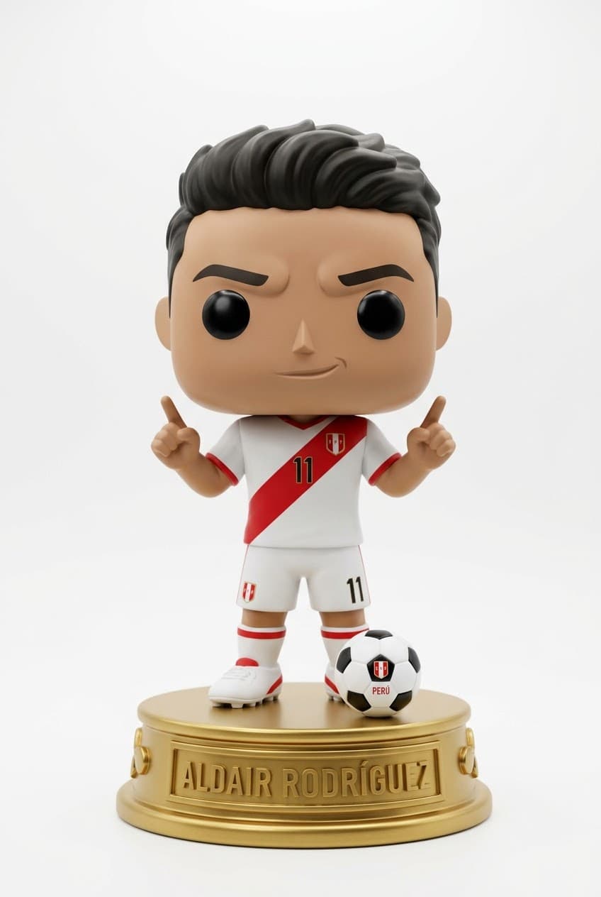 Funko personalizado de Aldair Rodriguez