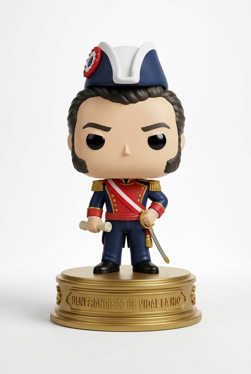 Funko personalizado de Juan Francisco de Vidal la Hoz