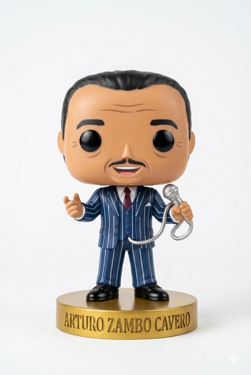 Funko personalizado de Arturo Zambo Cavero