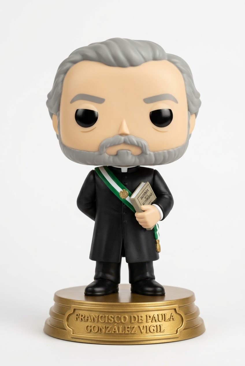 Funko personalizado de Francisco de Paula Gonzalez Vigil