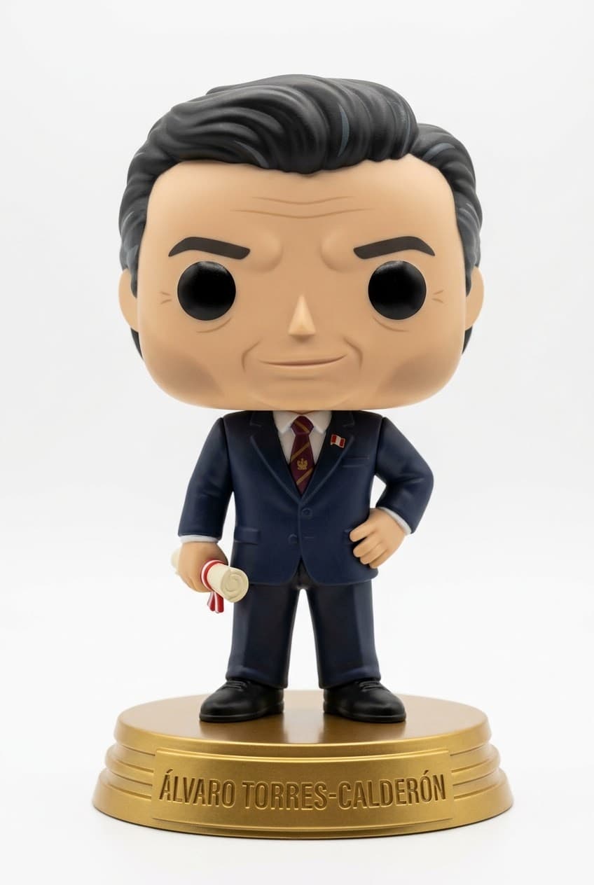 Funko personalizado de Alvaro Torres Calderon