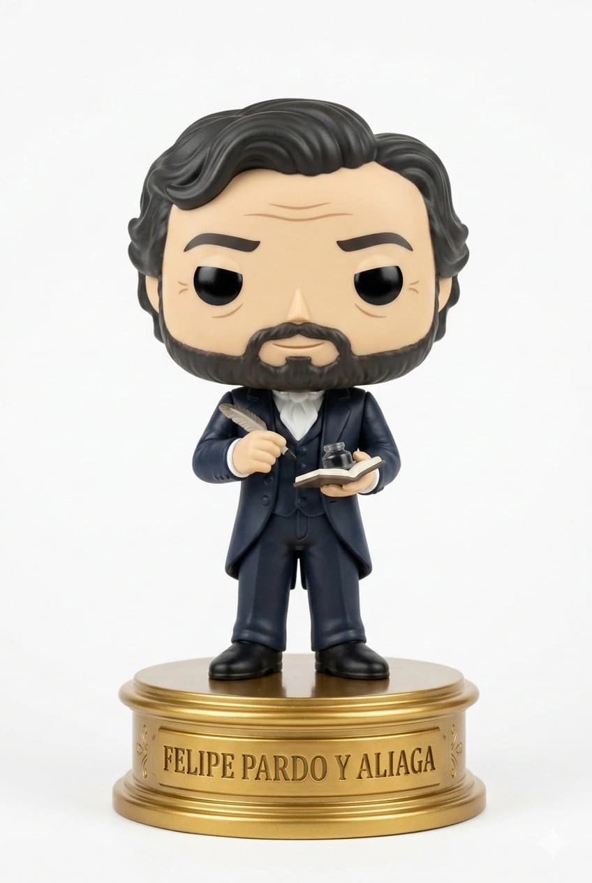 Funko personalizado de Felipe Pardo y Aliaga