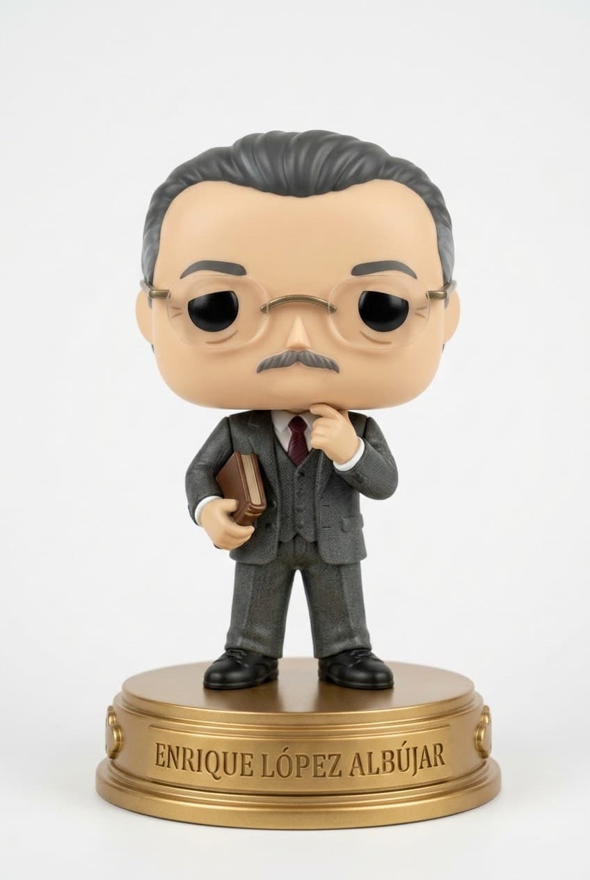 Funko personalizado de Enrique Lopez Albujar