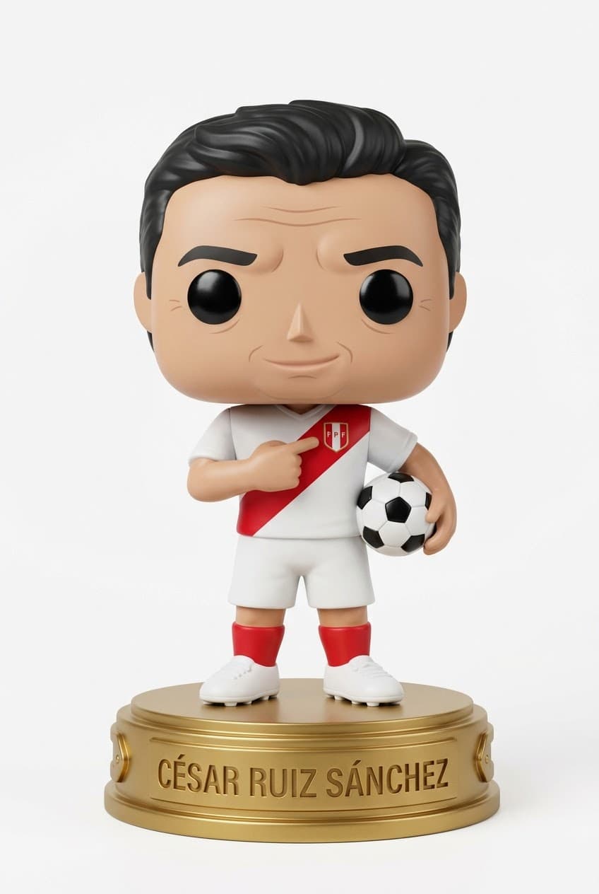 Funko personalizado de Cesar Ruiz Sanchez