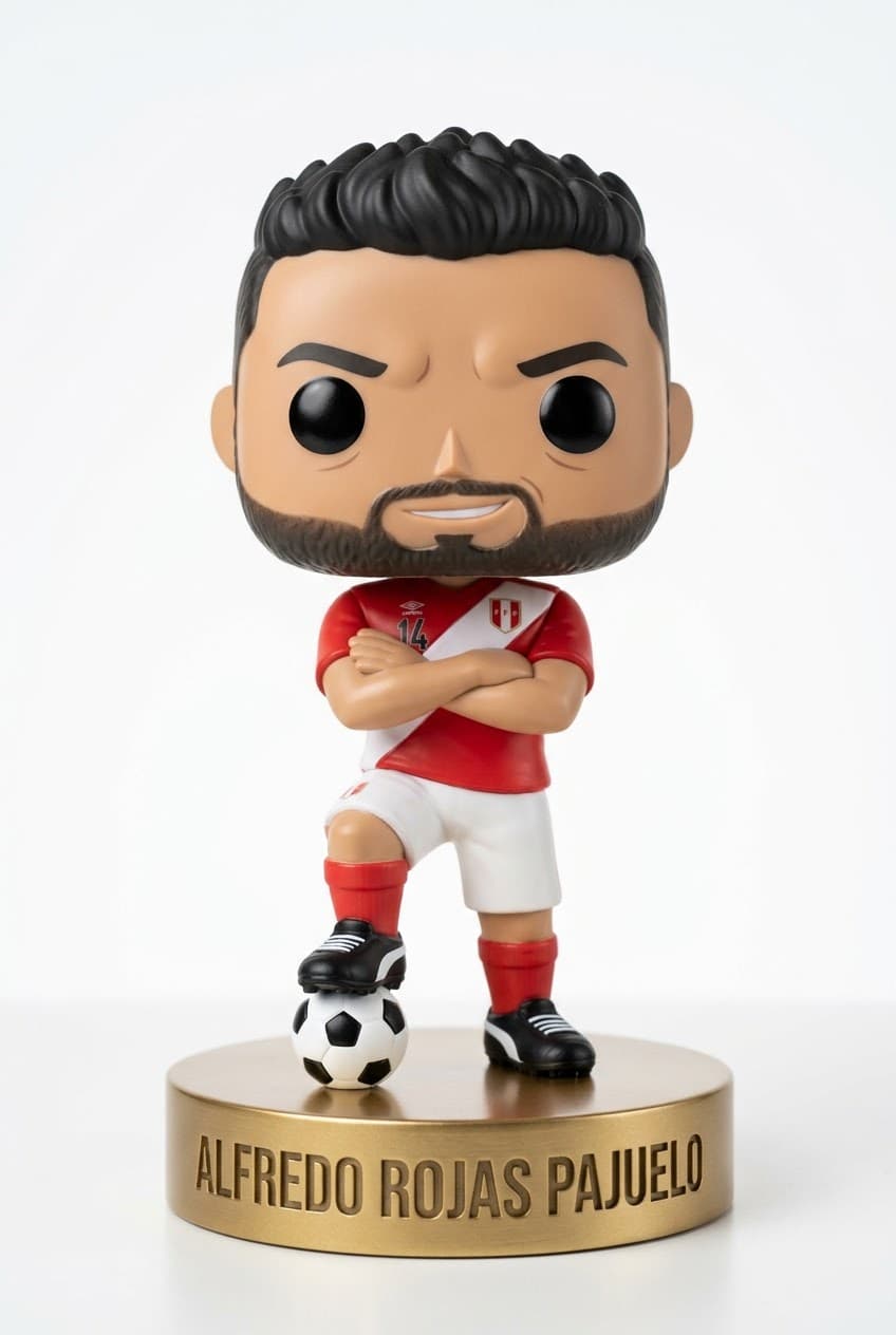 Funko personalizado de Alfredo Rojas Pajuelo