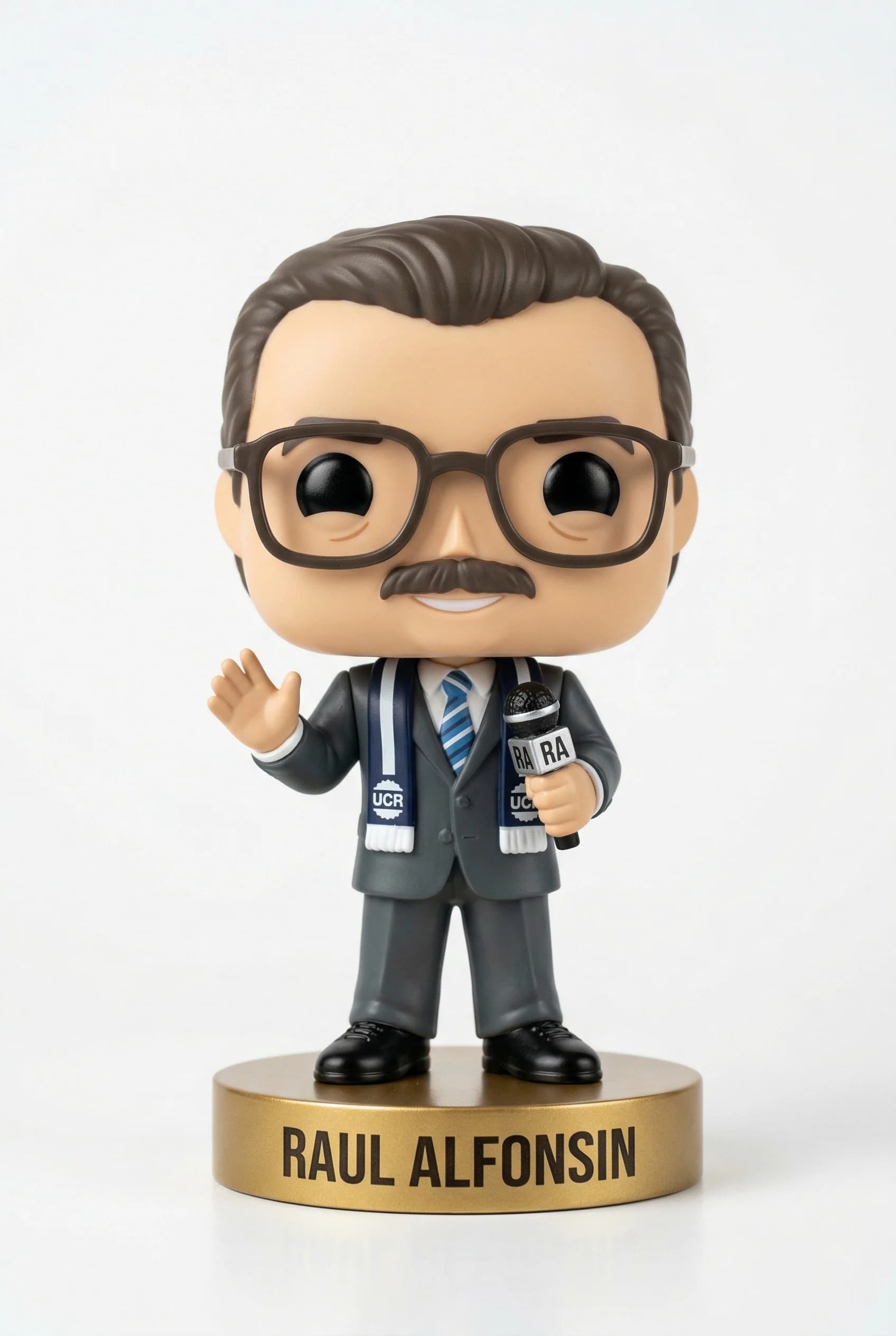 Funko personalizado de Raul Alfonsin