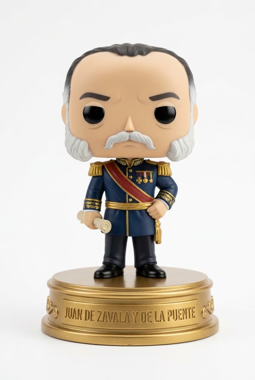Funko personalizado de Juan de Zavala y de la Puente