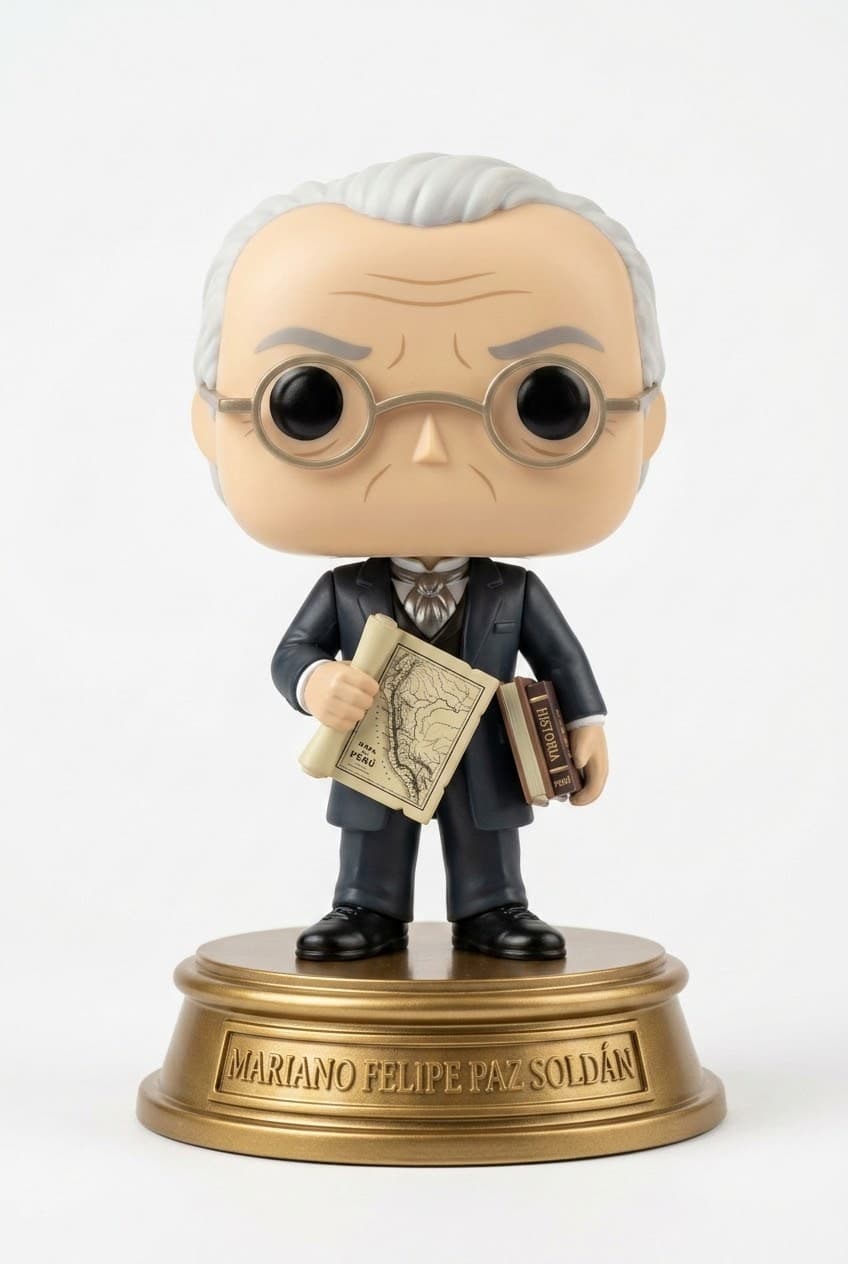 Funko personalizado de Mariano Felipe Paz Soldan