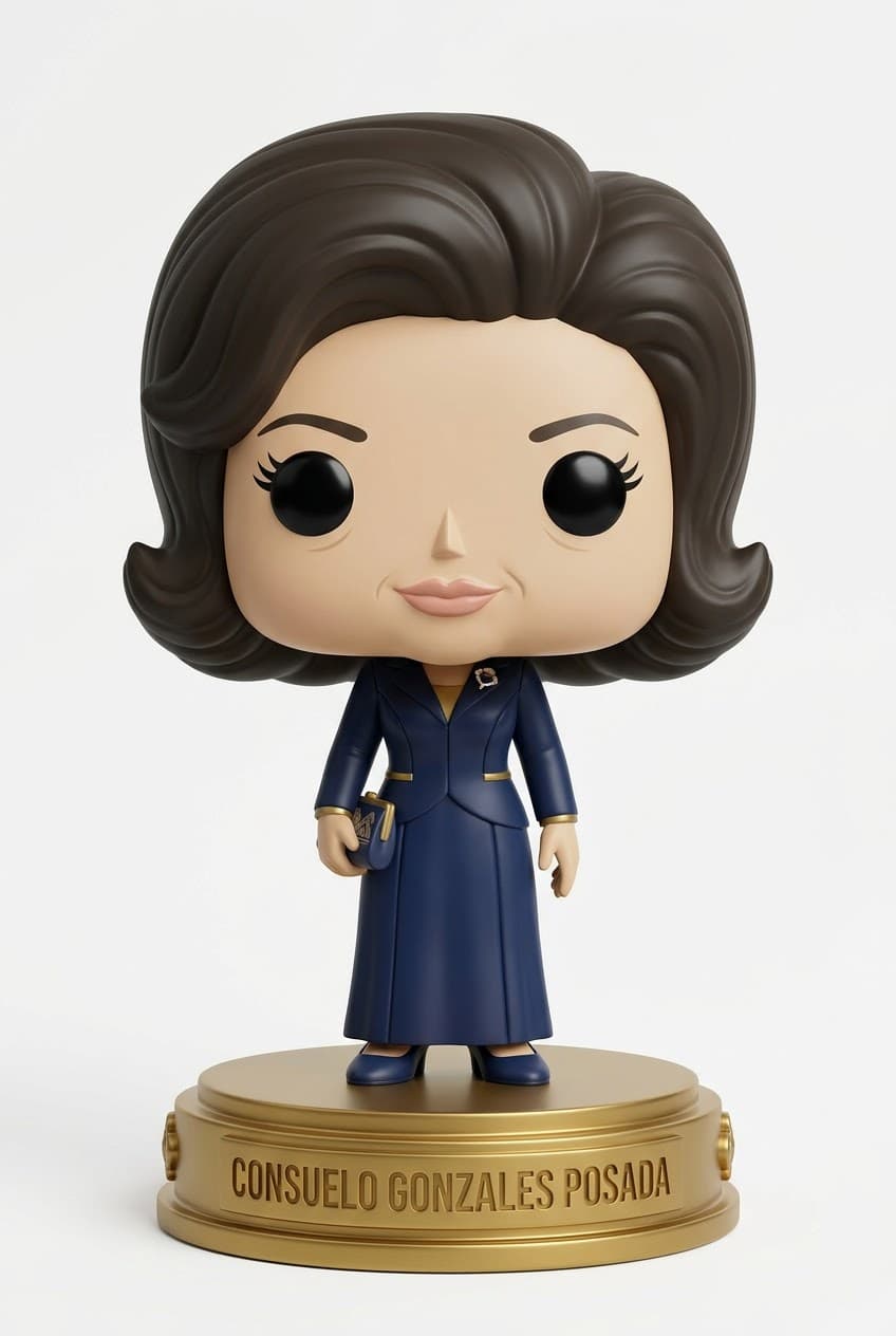 Funko personalizado de Consuelo Gonzales Posada
