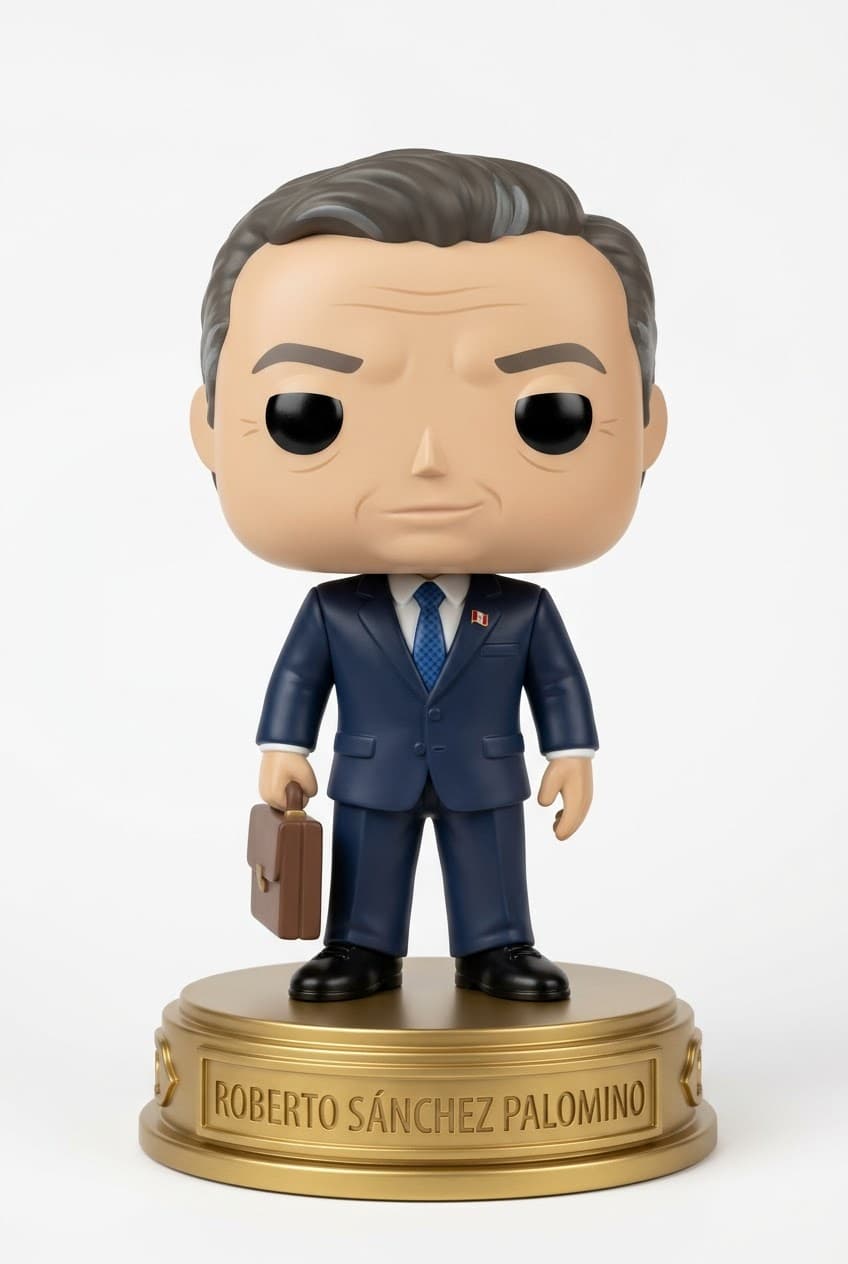 Funko personalizado de Roberto Sanchez Palomino