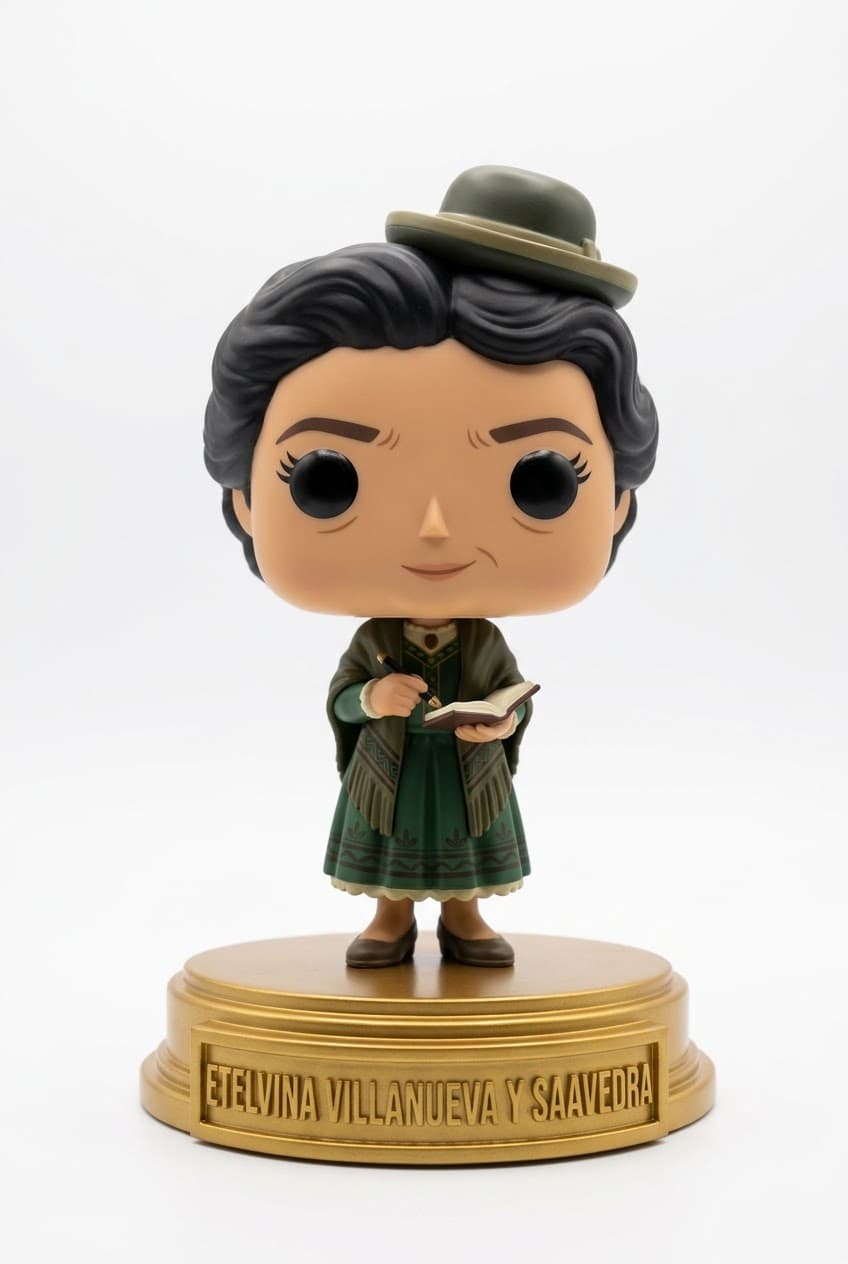 Funko personalizado de Etelvina Villanueva y Saavedra