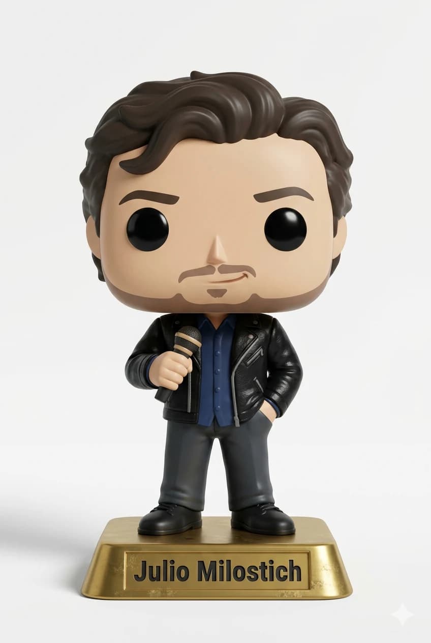 Funko personalizado de Julio Milostich
