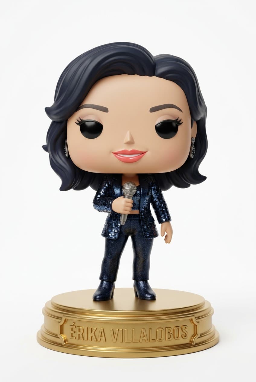 Funko personalizado de Erika Villalobos
