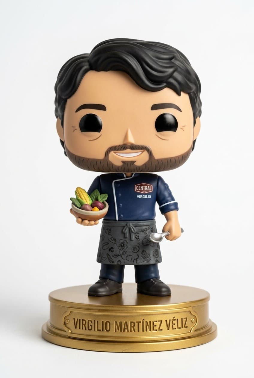 Funko personalizado de Virgilio Martinez Veliz