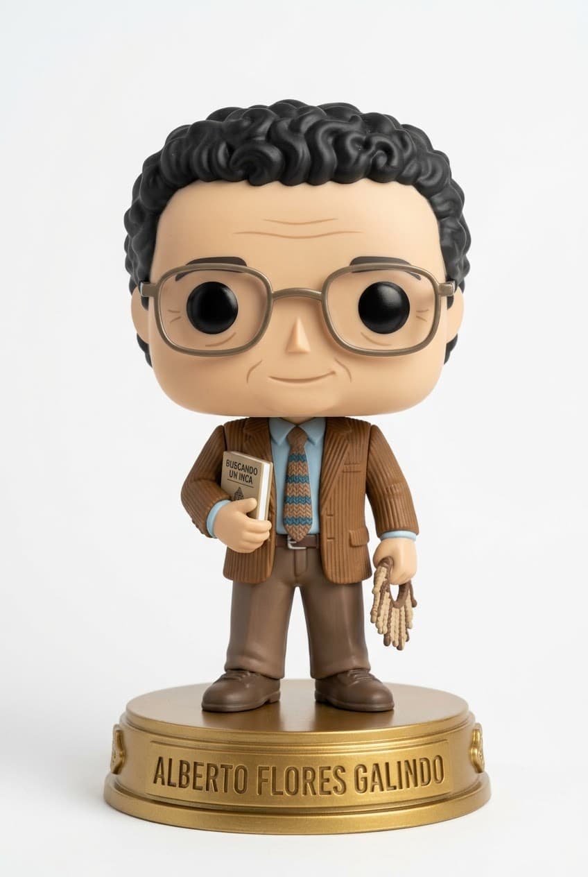 Funko personalizado de Alberto Flores Galindo