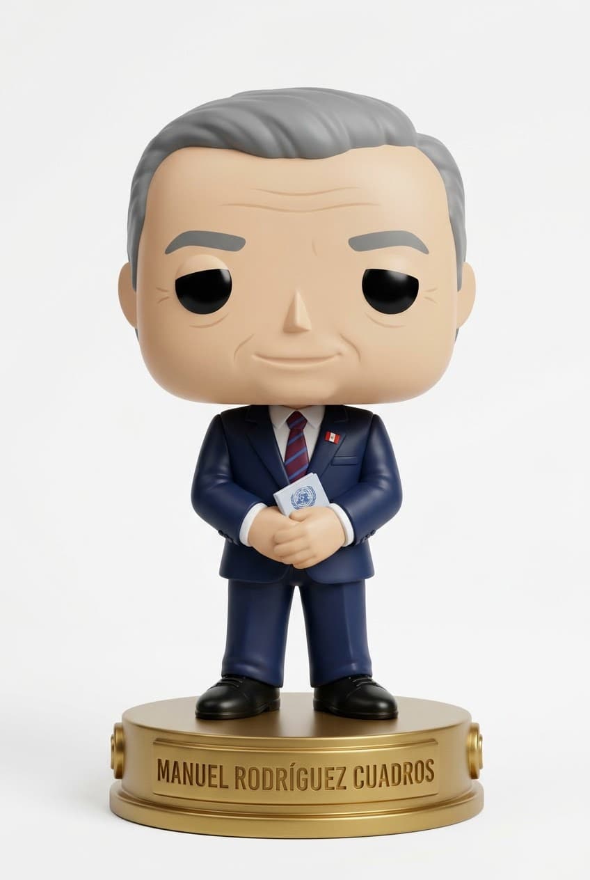 Funko personalizado de Manuel Rodriguez Cuadros