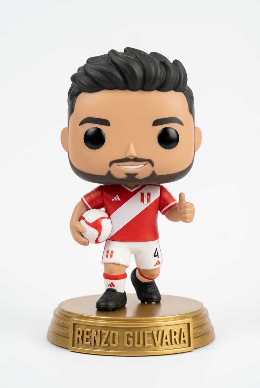 Funko personalizado de Renzo Guevara
