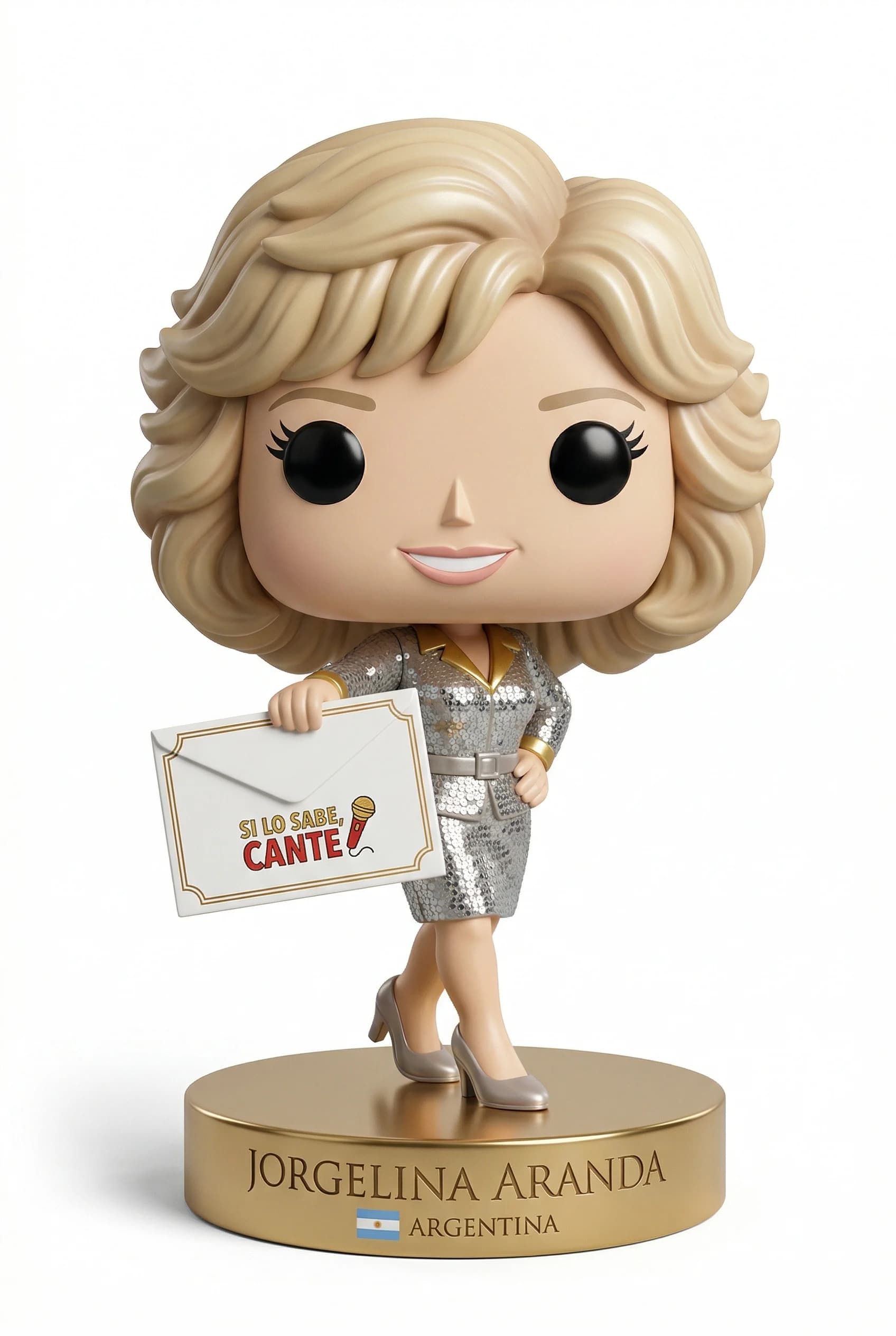 Funko personalizado de Jorgelina Aranda